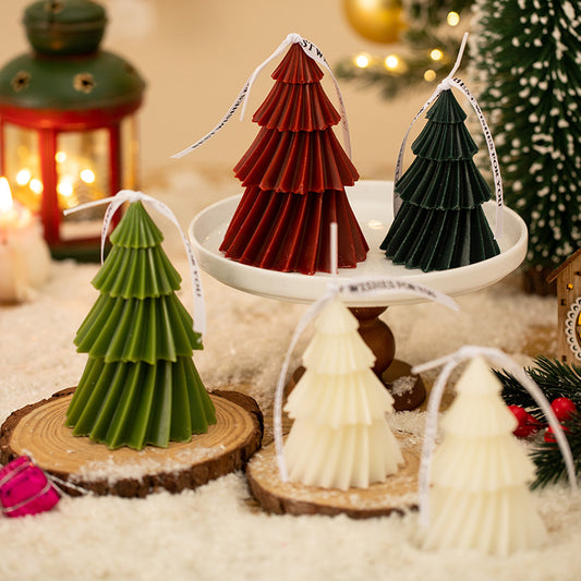 Aromatherapy Candles: Pine Christmas Tree