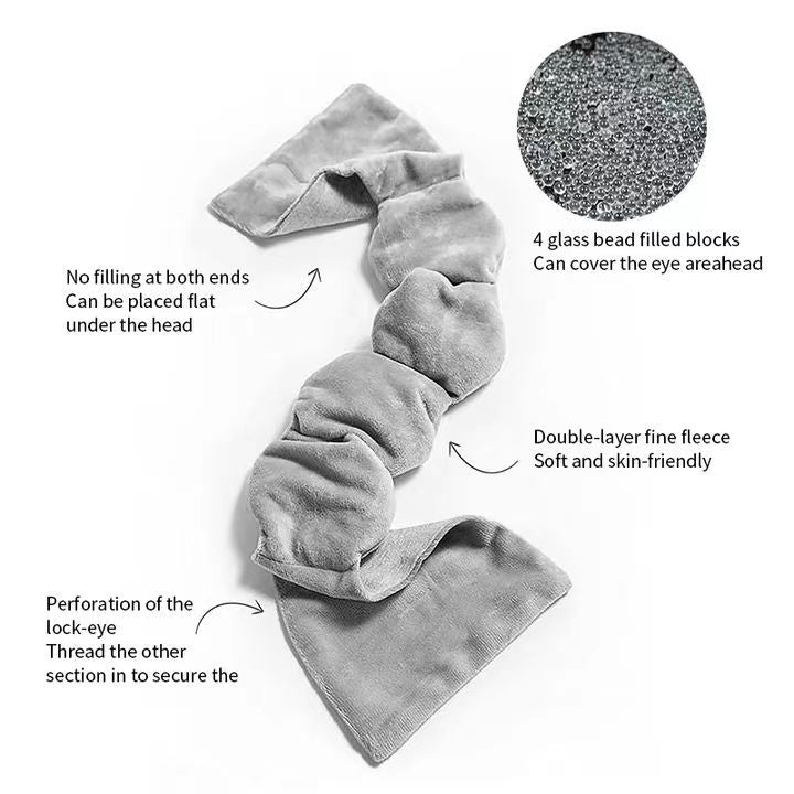 Weighted Eye Mask with Hot/Cold Therapy