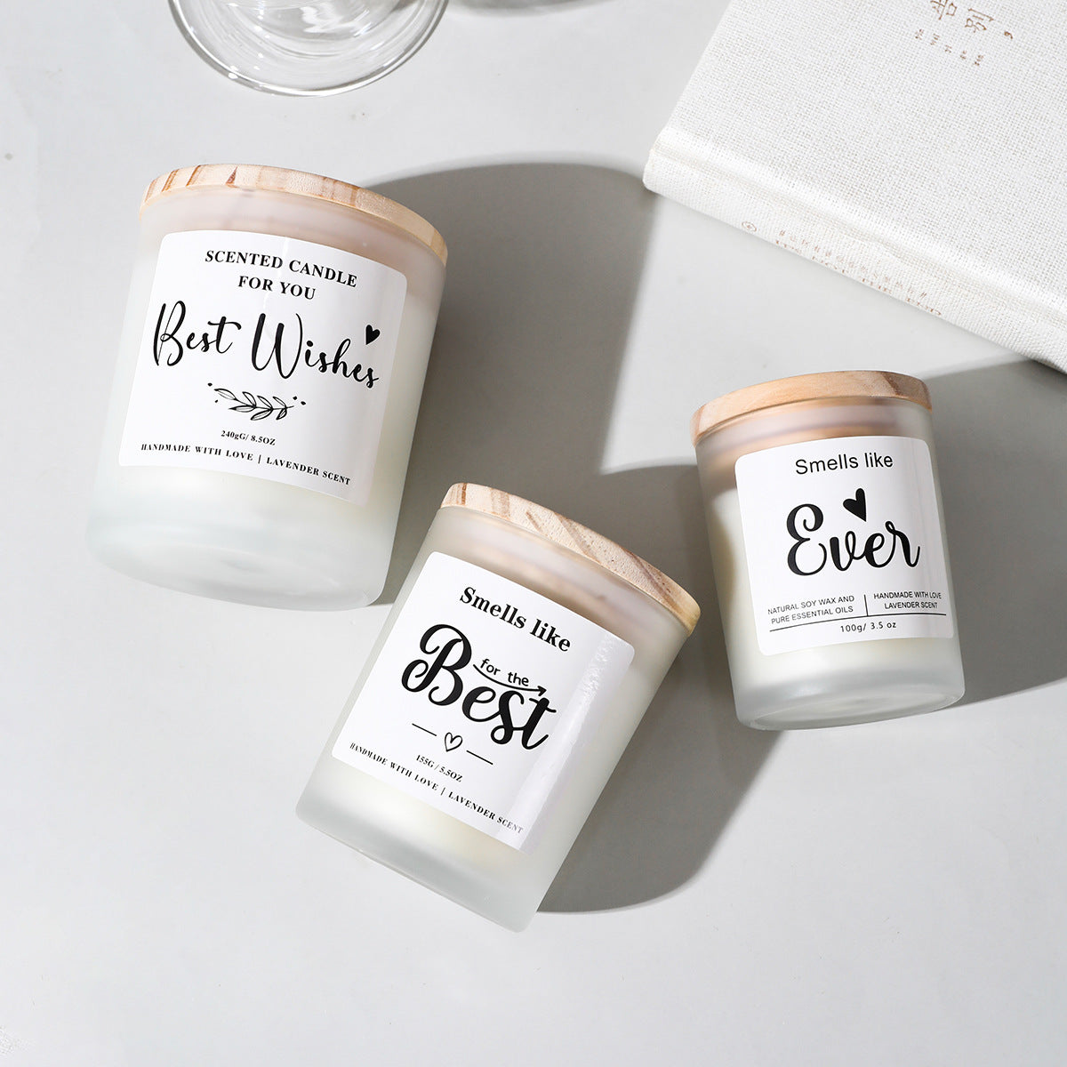 Handmade Soybean Wax Aromatherapy Candle