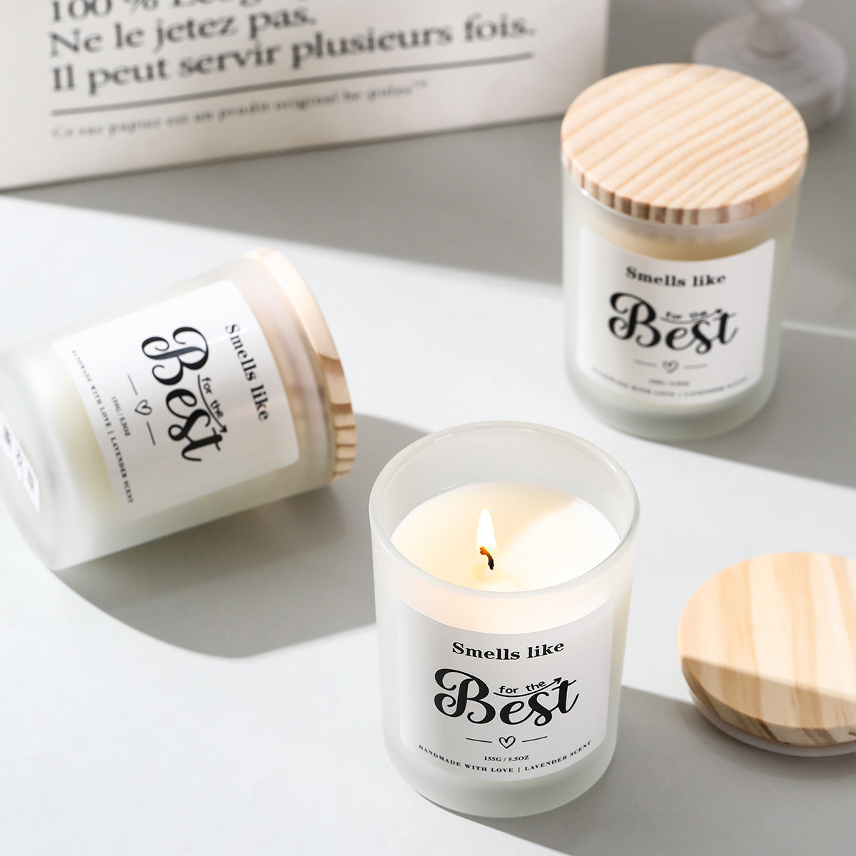 Handmade Soybean Wax Aromatherapy Candle