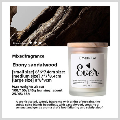 Handmade Soybean Wax Aromatherapy Candle