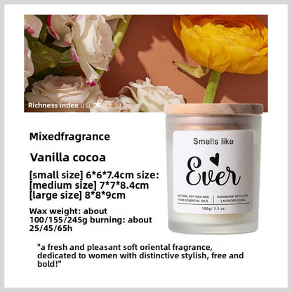 Handmade Soybean Wax Aromatherapy Candle