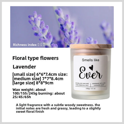 Handmade Soybean Wax Aromatherapy Candle