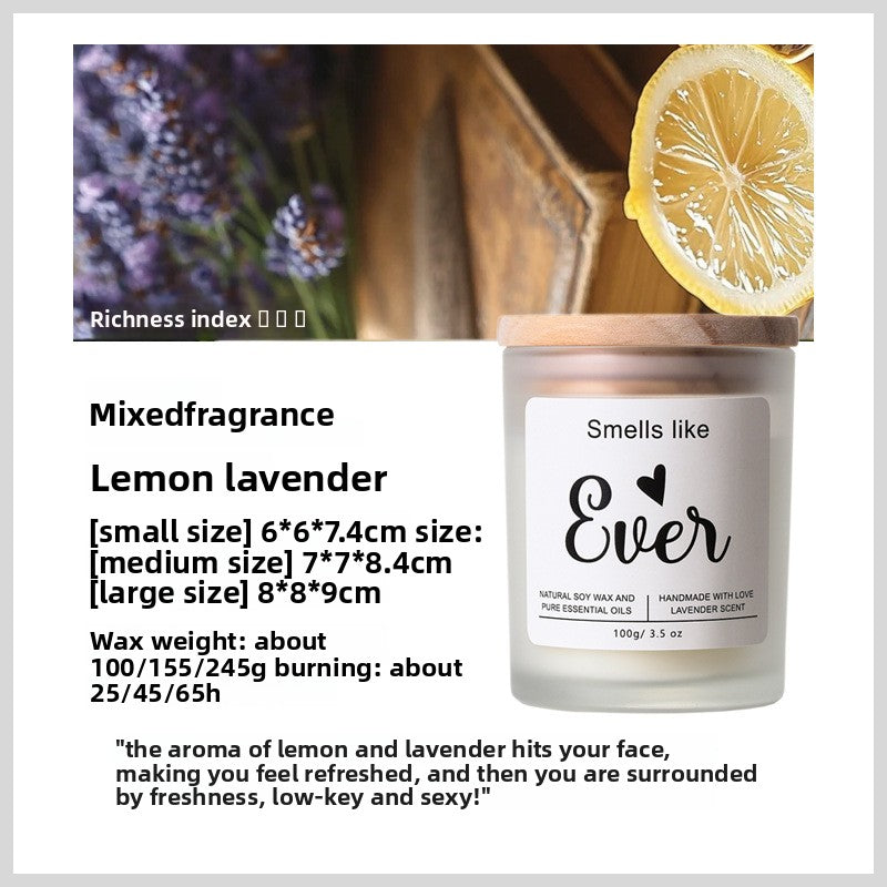 Handmade Soybean Wax Aromatherapy Candle